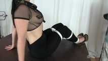 Hogtie and gag